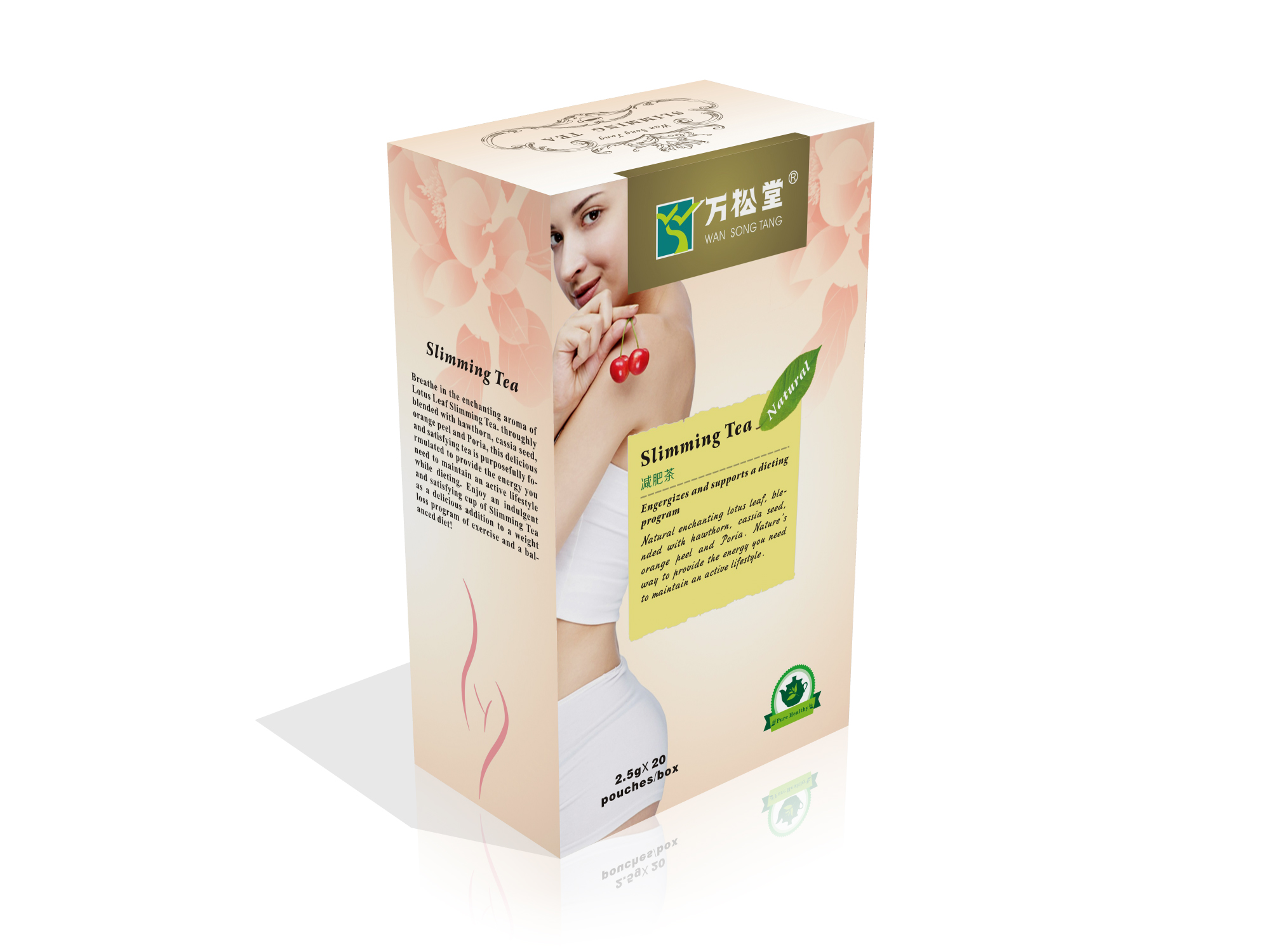 Green Slimming Product of lotus Slimming Tea